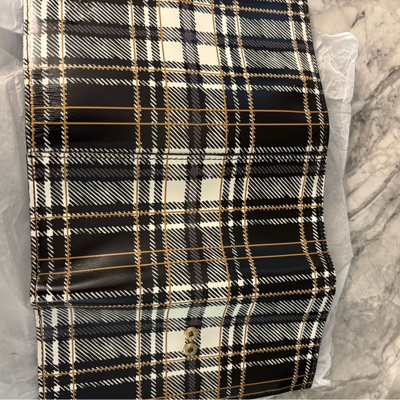 Patricia Nash Teresa wallet black/white plaid - Picture 3 of 9